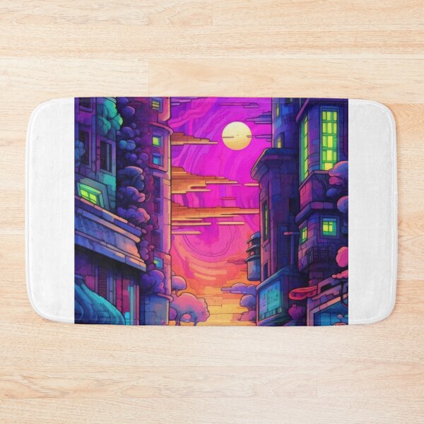 Item preview, Purple Waves designed and sold by NeuroChroma.