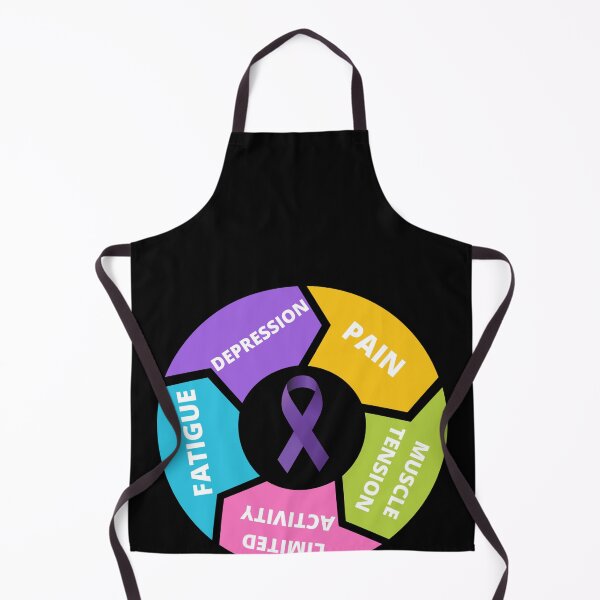 Item preview, Cool Fibromyalgia Cycle awareness ribbon designed and sold by Jeangel97.