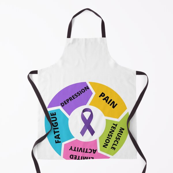Item preview, Cool Fibromyalgia Cycle awareness ribbon designed and sold by Jeangel97.