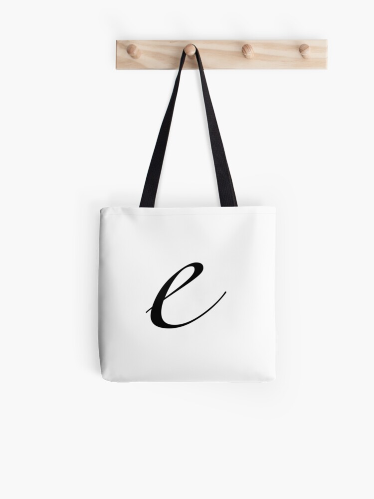 regeling Scheiden Verlengen Monogram Lower Case- E" Tote Bag for Sale by DesignsByLeah | Redbubble