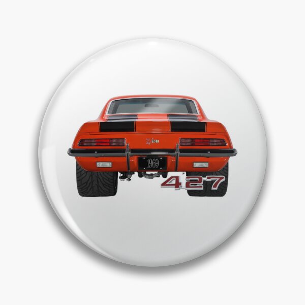 Item preview, design based on 69 camaro red 427 engine with Big tires designed and sold by criollo-speed.