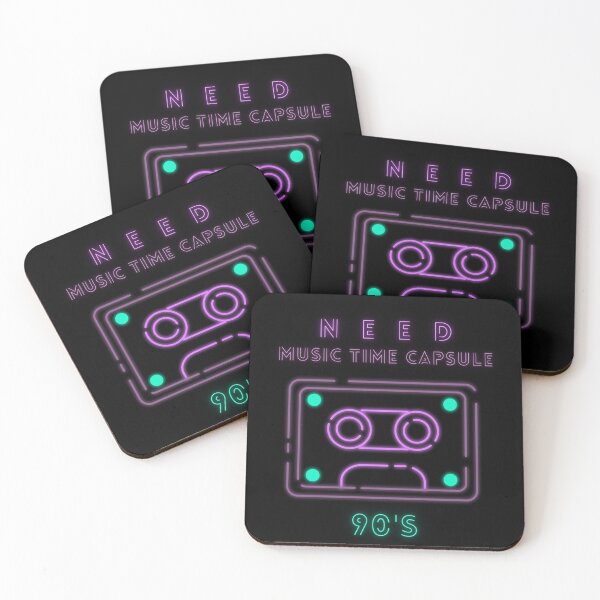 Item preview, Audio Tape Cassette of 90's | Neon Style designed and sold by GediaPrints.