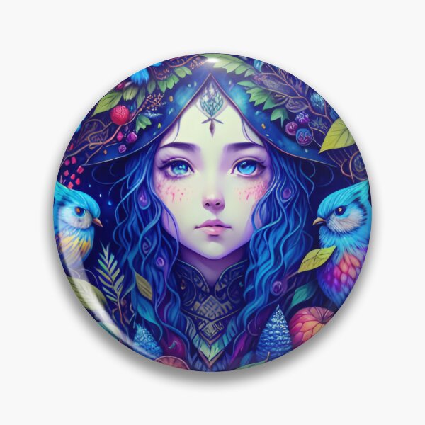 Item preview, Blue bird girl designed and sold by SheRa-Glitch.