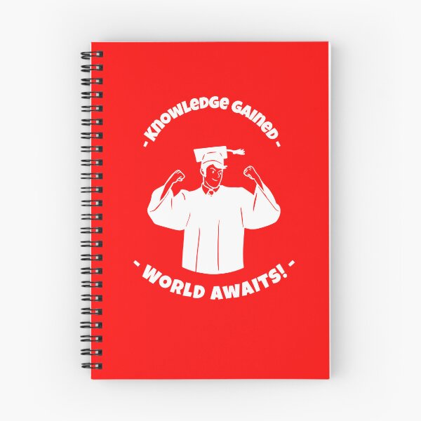Item preview, Knowledge Gained, World Awaits! - College Graduation T-shirt designed and sold by Abdalla Hussein.