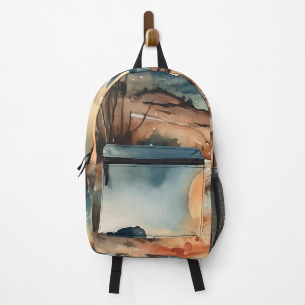 Item preview, Sunset in the SouthWest - Boho Desert Landscape Watercolors designed and sold by GVRDesign.