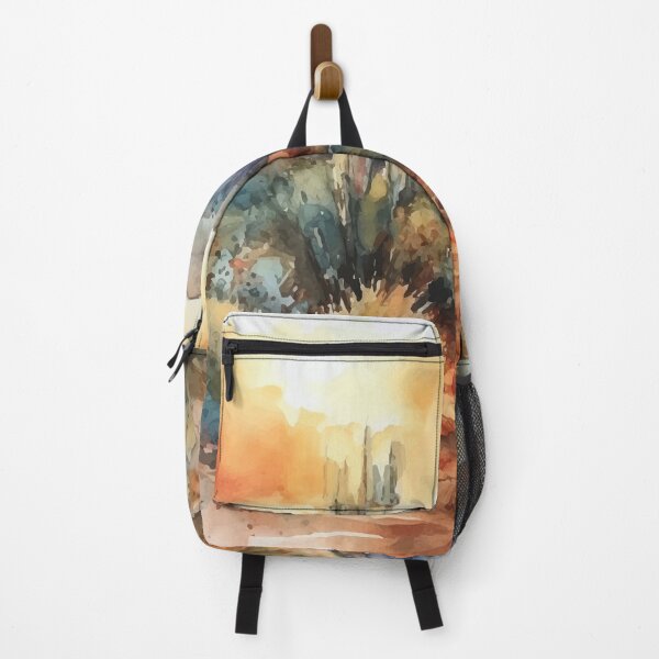 Item preview, Rustic Ecosystem - Boho Desert Landscape Watercolors designed and sold by GVRDesign.