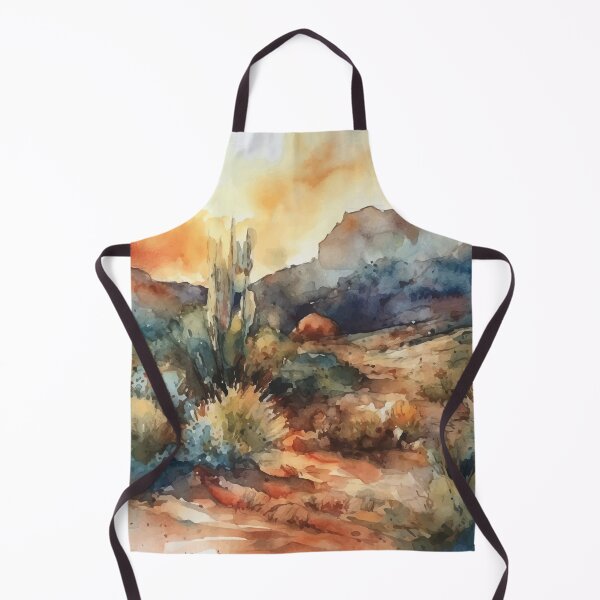 Item preview, Rustic Ecosystem - Boho Desert Landscape Watercolors designed and sold by GVRDesign.