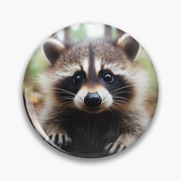 Item preview, Cute Raccoon - Cute Baby Animals  designed and sold by baby-animal-art.
