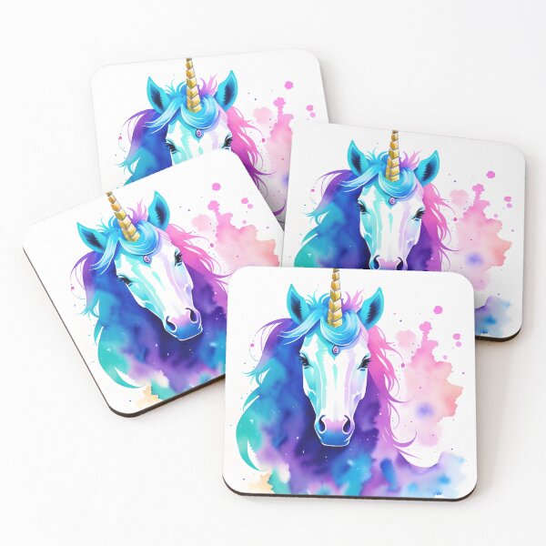 Item preview, Magical Watercolor Rainbow Unicorn designed and sold by Erika V..