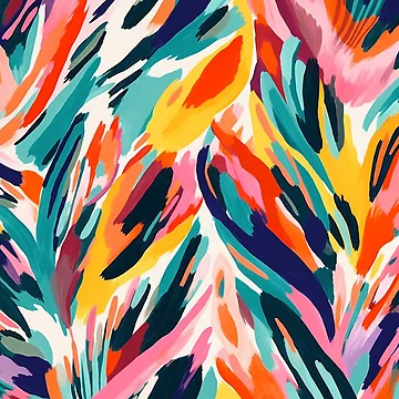 Artwork thumbnail, Colorful Abstract Pattern by InfinityPattern