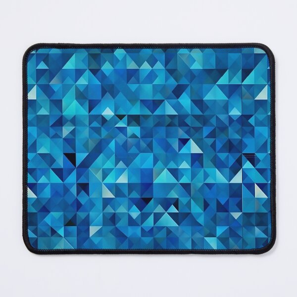Item preview, Plain cerulean color all over the image little geometric designed and sold by StrongSouls.