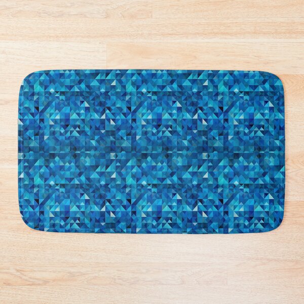 Item preview, Plain cerulean color all over the image little geometric designed and sold by StrongSouls.
