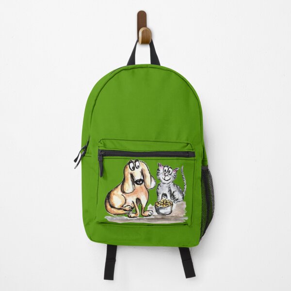 Item preview, Dog and cat, watercolor, fine art designed and sold by janianna.
