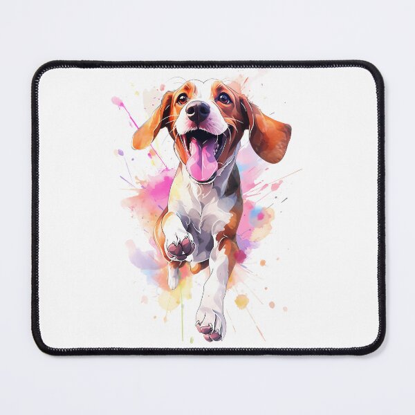 Item preview, Beagle Bliss: Bounding in Brushstrokes designed and sold by Arcanum Brushworks.