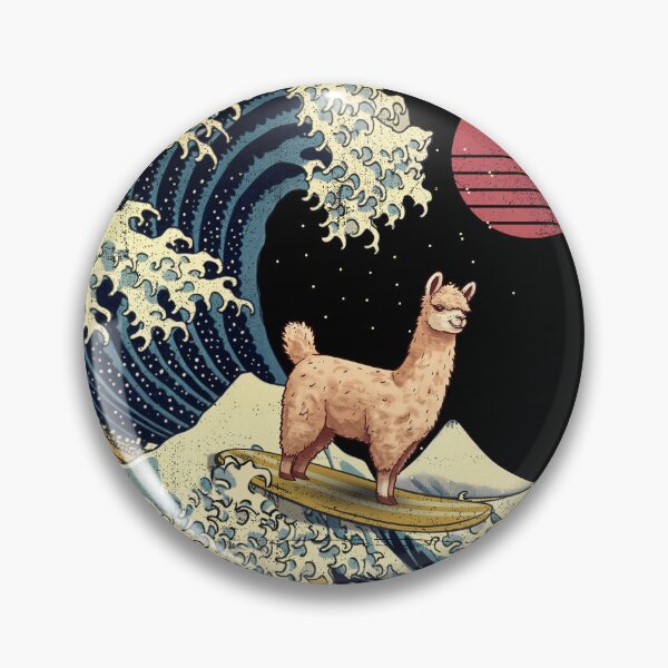Artikelvorschau, Alpaca Kanagawa Japanese Surfing Wave entworfen und verkauft von rafaeltto.