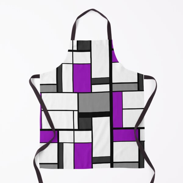 Item preview, Mondrian Ace Background. Asexual Pride designed and sold by Subtle Pride Shop.