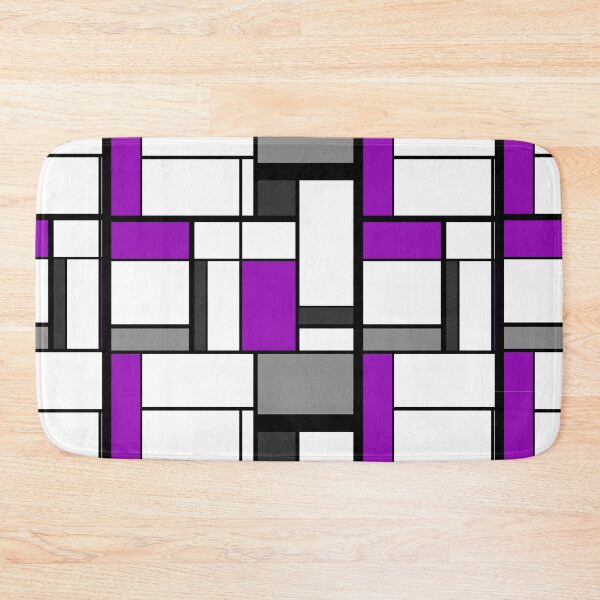 Item preview, Mondrian Ace Background. Asexual Pride designed and sold by Subtle Pride Shop.