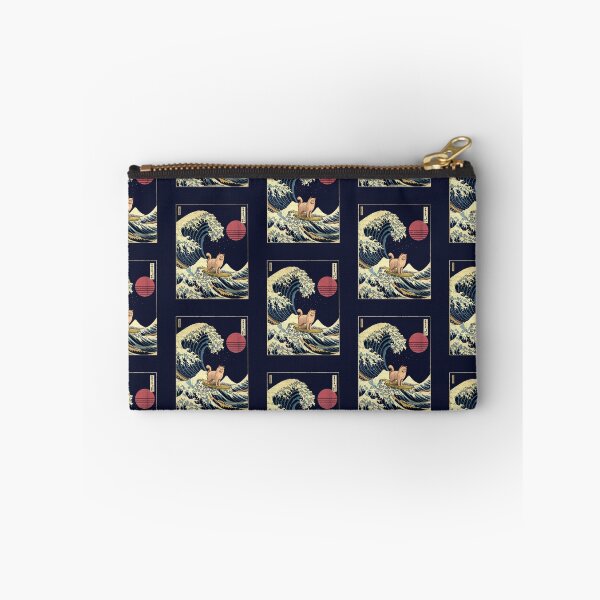 Item preview, American Curl Cat Kanagawa Japanese Surfing Wave designed and sold by rafaeltto.