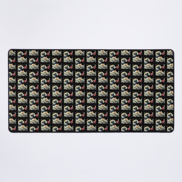 Item preview, American Curl Cat Kanagawa Japanese Surfing Wave designed and sold by rafaeltto.