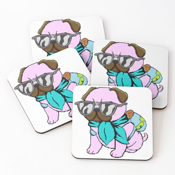 Item preview, Puppy Chic: The adorable pink adventurer designed and sold by PopDigital.