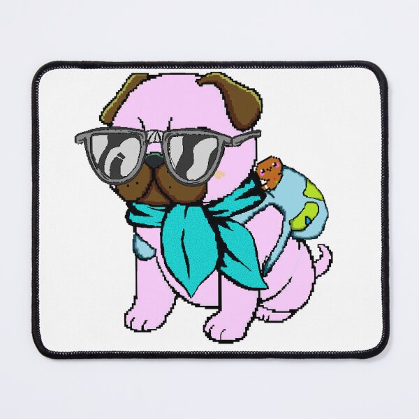 Item preview, Puppy Chic: The adorable pink adventurer designed and sold by PopDigital.