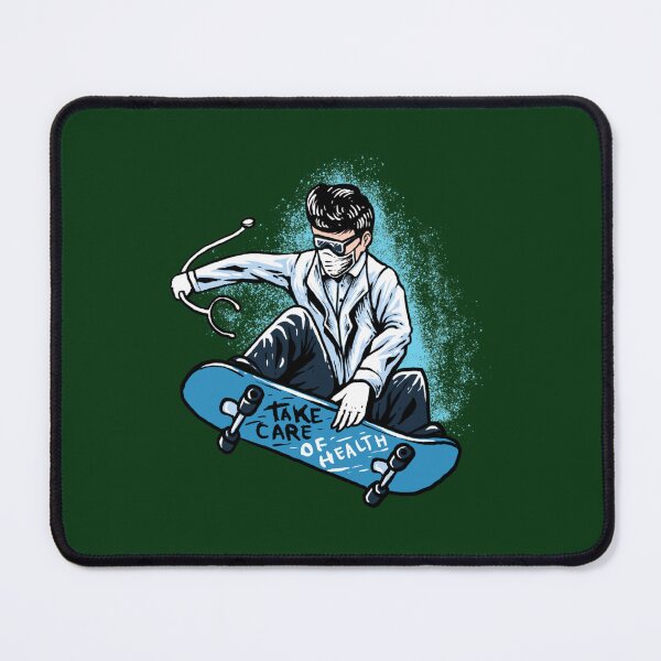 Item preview, Arzt auf einem Skateboard   designed and sold by anatoledylan.