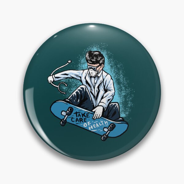 Item preview, Arzt auf einem Skateboard   designed and sold by anatoledylan.