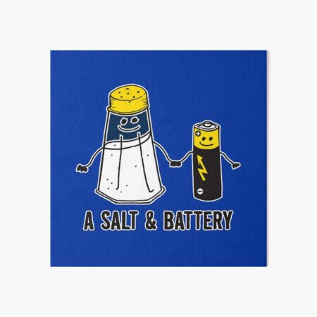 Artikel-Vorschau von Ein Salz und eine Batterie, designt und verkauft von HAUNTERSDEPOT.