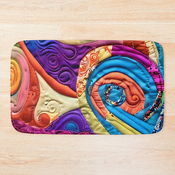 Item preview, Abstract Indian patchwork designed and sold by FGCART.