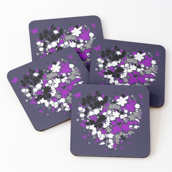 Item preview, Valentines Day Ace Hearts. Asexual Pride designed and sold by Subtle Pride Shop.