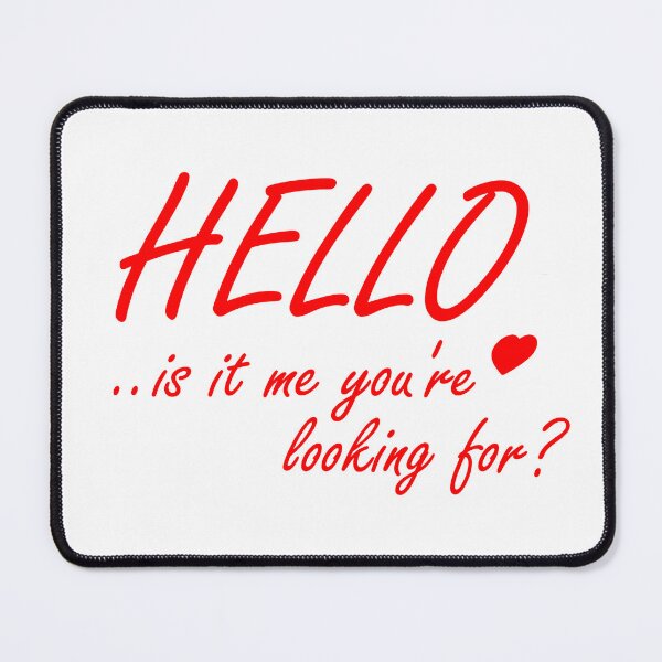 Item preview, Hello is it me.. designed and sold by Bobo-Print.