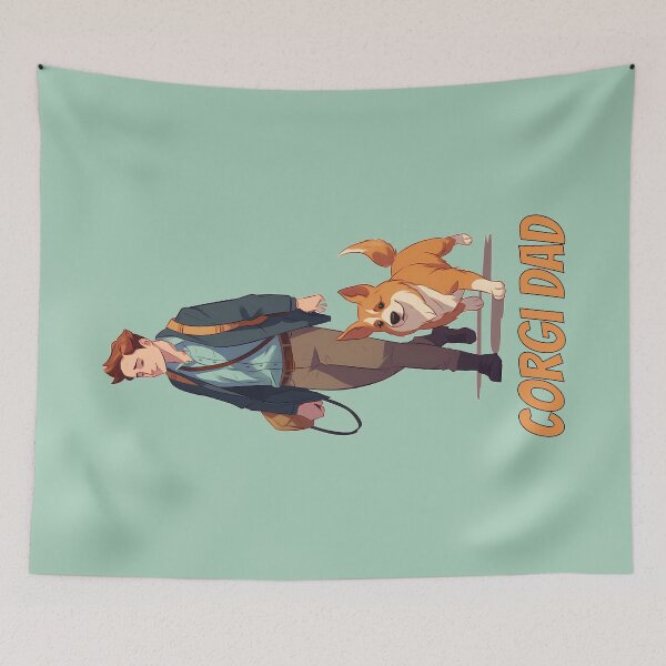 Item preview, Corgi Dad designed and sold by lunarhalomedia.