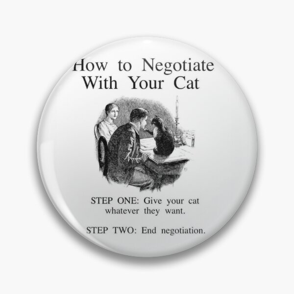 Item preview, How to negotiate with your cat designed and sold by andriuscanan.