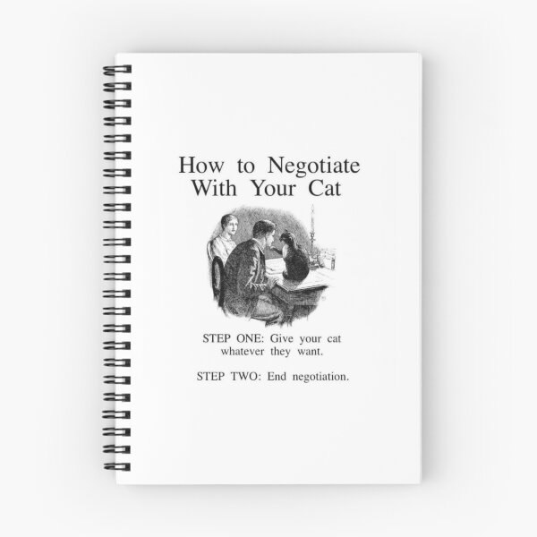 Item preview, How to negotiate with your cat designed and sold by andriuscanan.