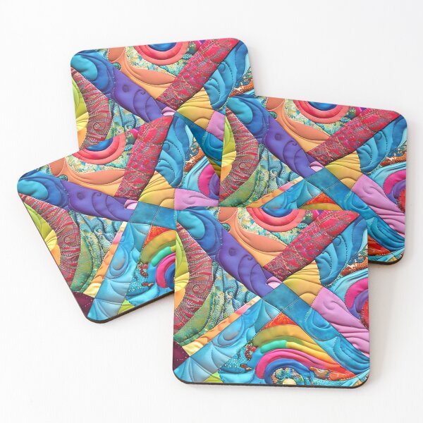 Item preview, Rainbow Indian patchwork designed and sold by FGCART.