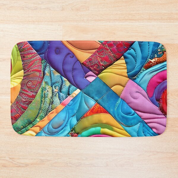 Item preview, Rainbow Indian patchwork designed and sold by FGCART.
