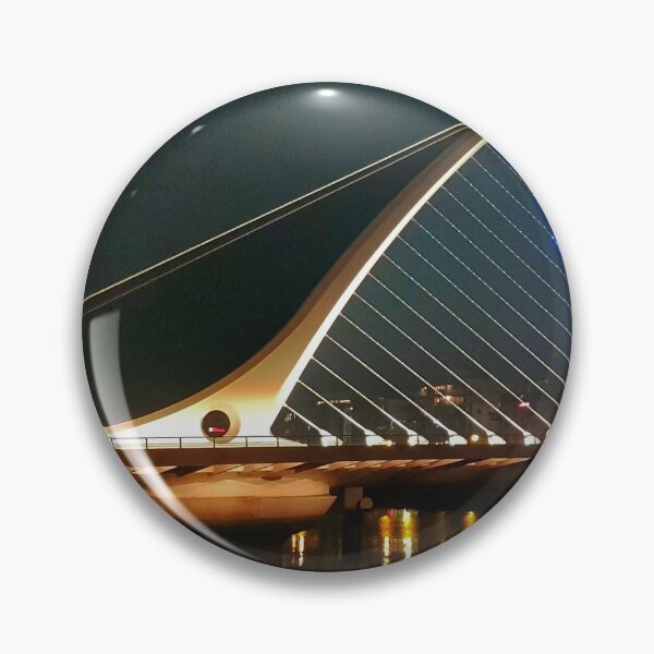Item preview, Dublin's Samuel Beckett Bridge at Night designed and sold by Duncan-Mac.
