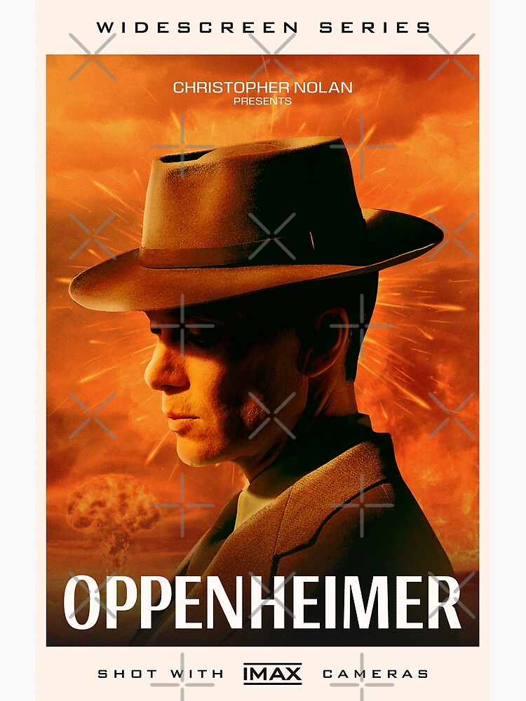 "Oppenheimer - Alternative Minimalist " Poster For Sale By Craterean ...