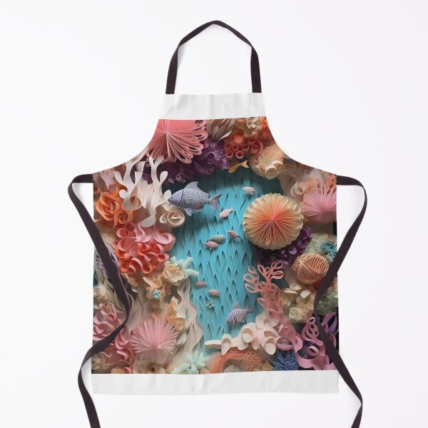 Item preview, Summer vibes series Ocean Coral Reef Paper craft designed and sold by BopBopShop.