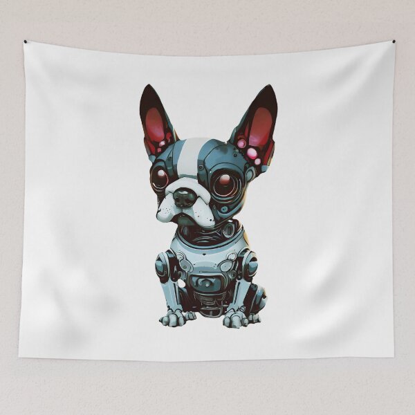 Item preview, Robo-Boston Terrier! designed and sold by kukamatsu.