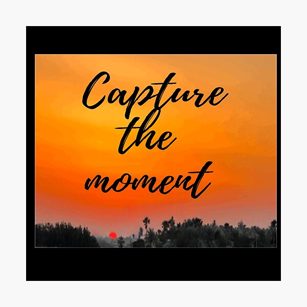 Item preview, Summer sunset - Capture the moment -  Captured sunset no filter designed and sold by Lovegesture.