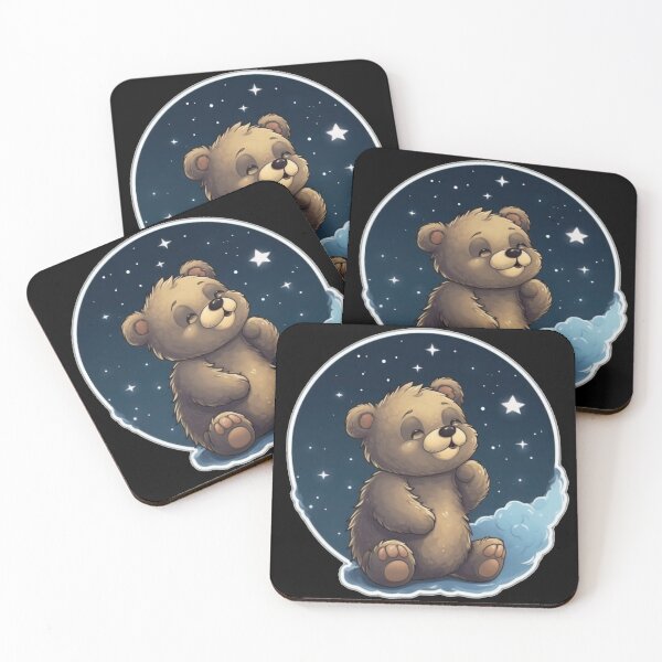 Item preview, Kawaii Cute Bear Good Night designed and sold by duke818.
