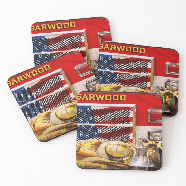 Item preview, Firefighter - Red, White & Bravery designed and sold by Mike Savad Photography.