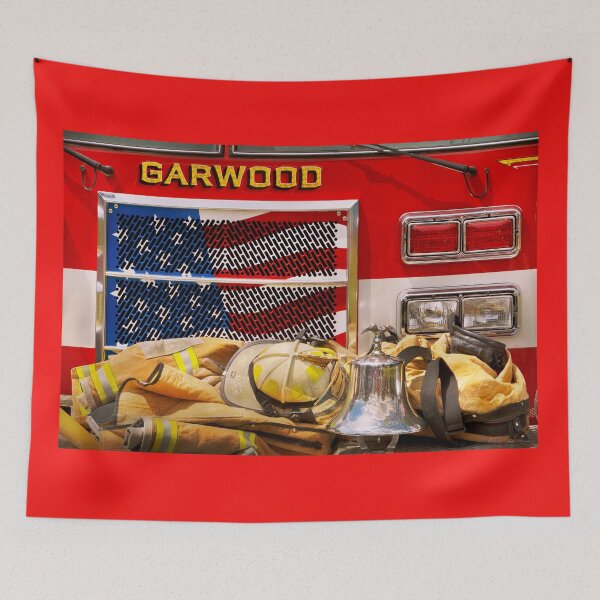 Item preview, Firefighter - Red, White & Bravery designed and sold by Mike Savad Photography.