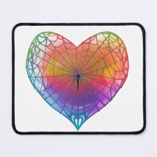 Item preview, Pride Day spider web heart designed and sold by YaSoff.