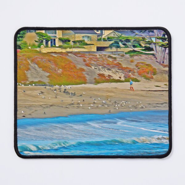 Item preview, BEACH STROLL WITH THE BIRDS designed and sold by ArtbyRolleen.