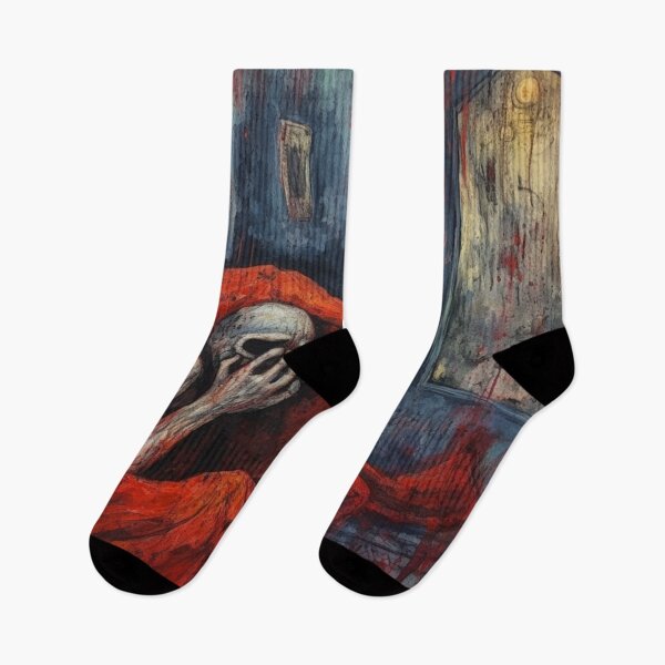 Item preview, Hiding From The Monsters designed and sold by EpicFoxArt.
