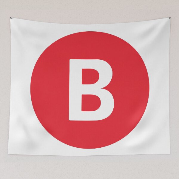 Item preview, Red B Line Metro Los Angles California Los Angles Raised Me designed and sold by ProjectX23.