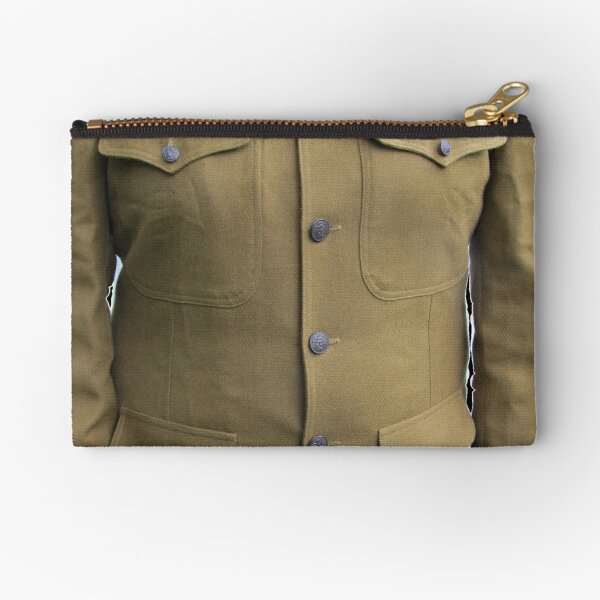 soldier's button Zipper Pouch