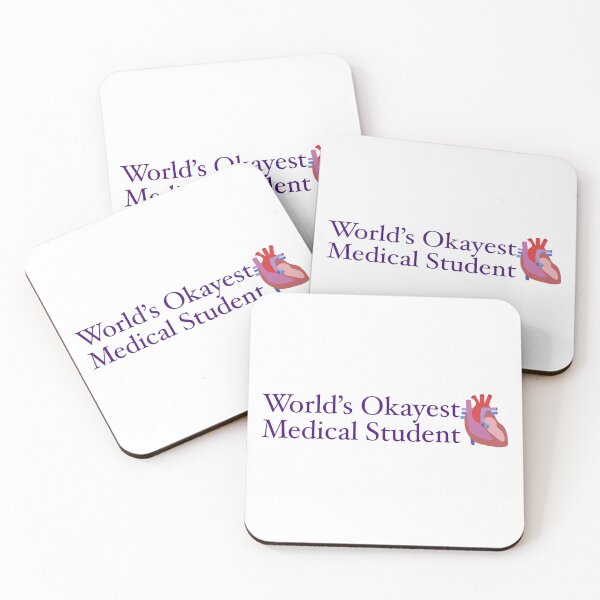 Item preview, World’s Okayest Medical Student designed and sold by peachesandfizz.
